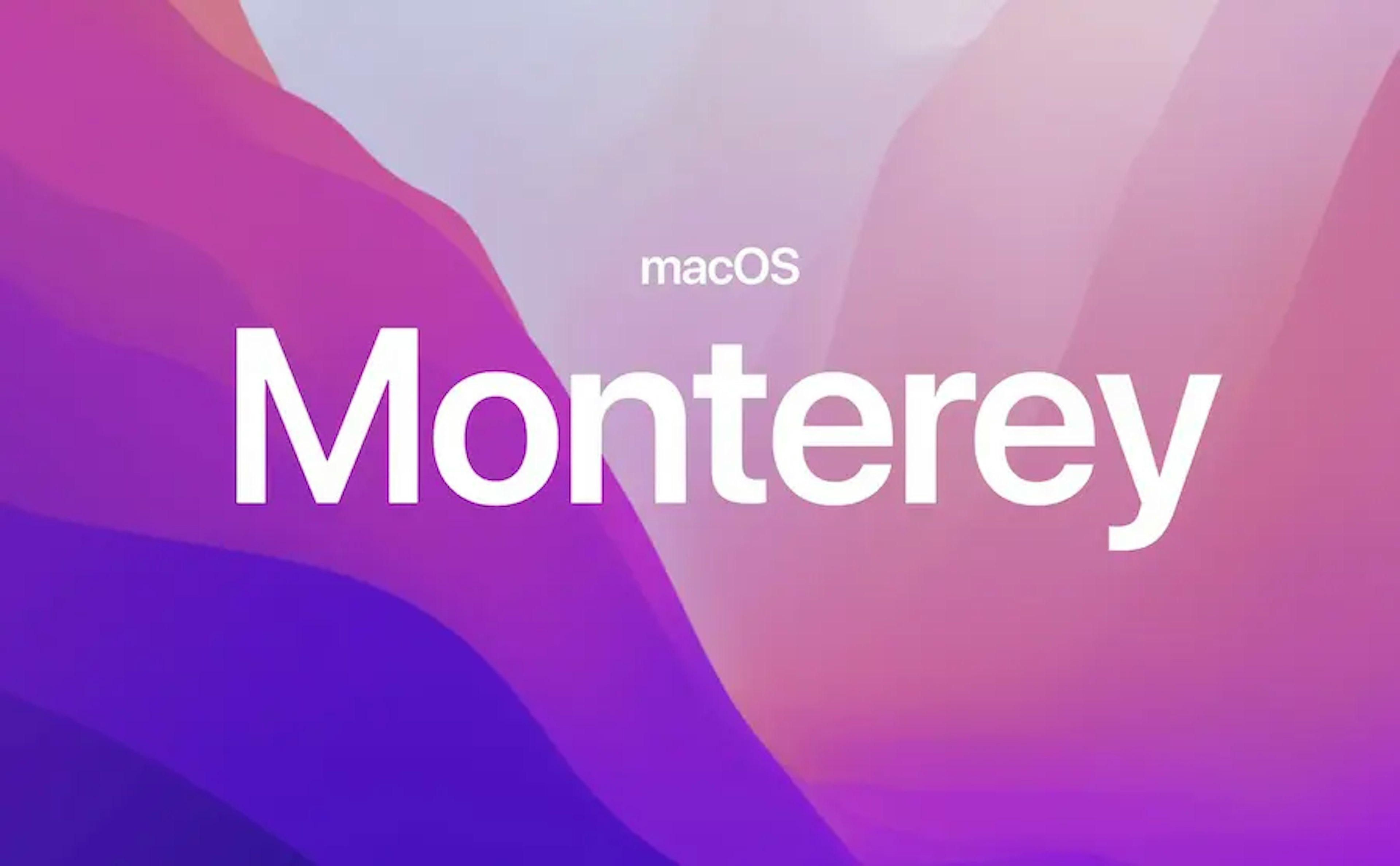 Screenshot of Apple's Monterey landing page